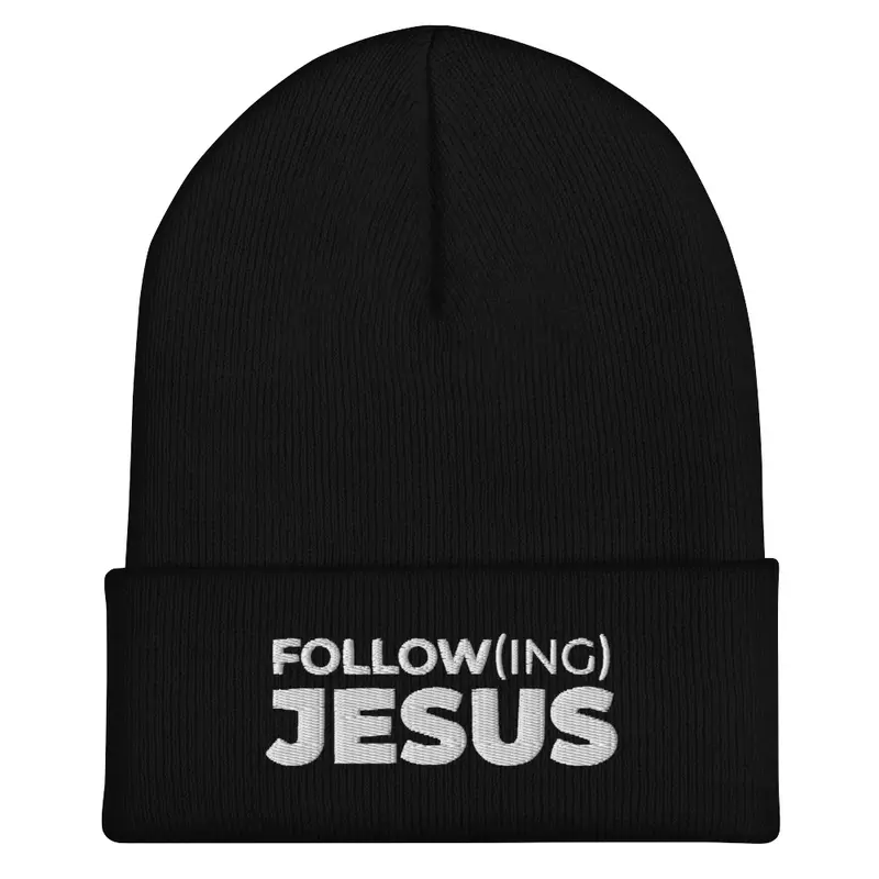 FOLLOW(ING) JESUS BEANIE