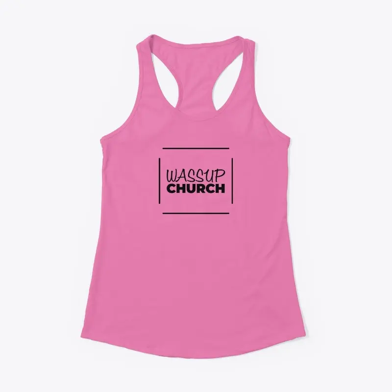 Wassup Church Logo - Black